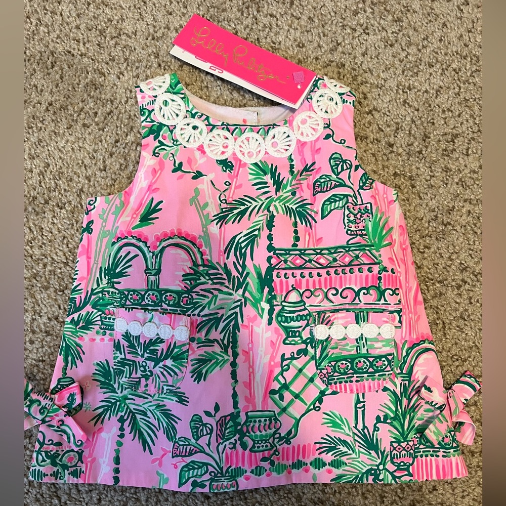 NWT Lilly Pulitzer Infant Shift Dress 3-6mos